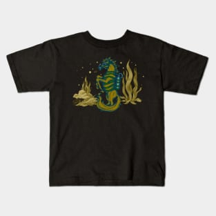 horse in the sea Kids T-Shirt